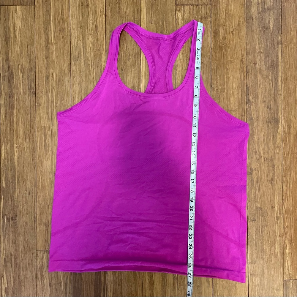 Lululemon Swiftly Tech Hip Length Racerback 2.0 - Ripened Raspberry - Picture 8 of 9